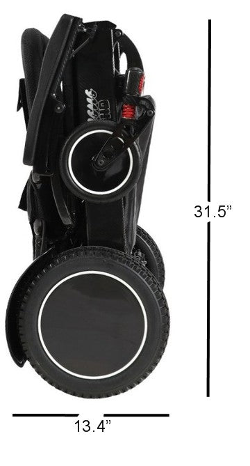 Pegasus Plus HD Bariatric Foldable Wheelchair