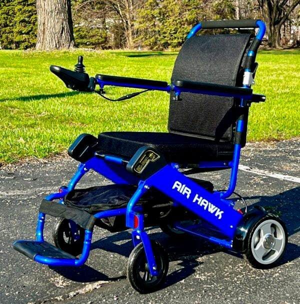 Air Hawk Foldable Lightweight Power Wheelchair