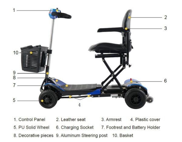 Automatic Folding Scooter